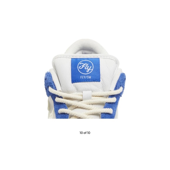 2023 Fly Streetwear x Dunk Low Pro SB 'Gardenia'. New in Box. Frm Goat.Sz 11 (M) - Picture 4 of 8